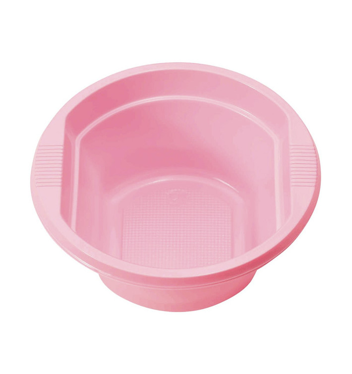 Plastic Bowl PS Pink 250ml Ø12cm (660 Units)