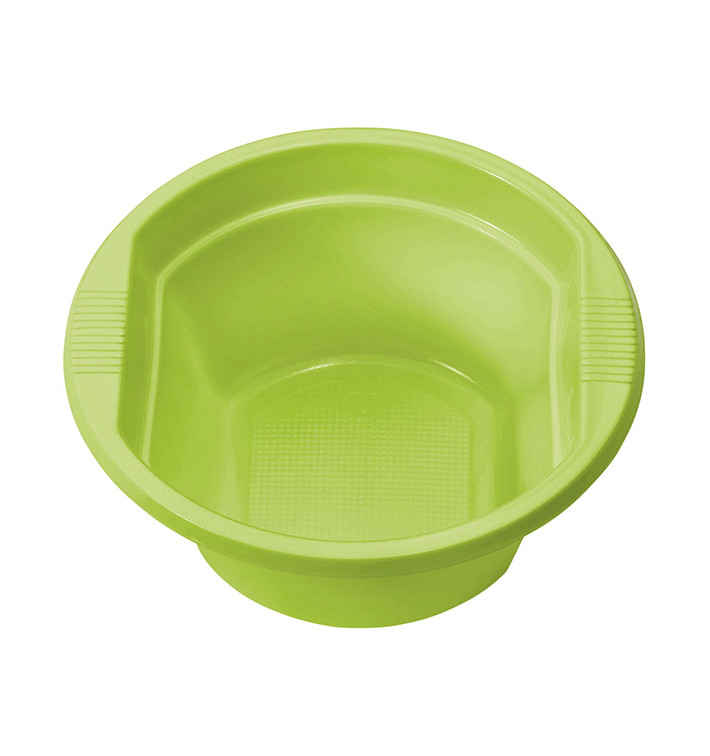 Plastic Bowl PS Lime Green 250ml Ø12cm (30 Units) 