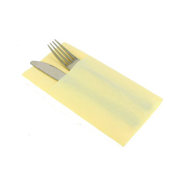 Pocket Fold Airlaid Napkins "Kanguro" Champagne 40x40cm (25 Units) 