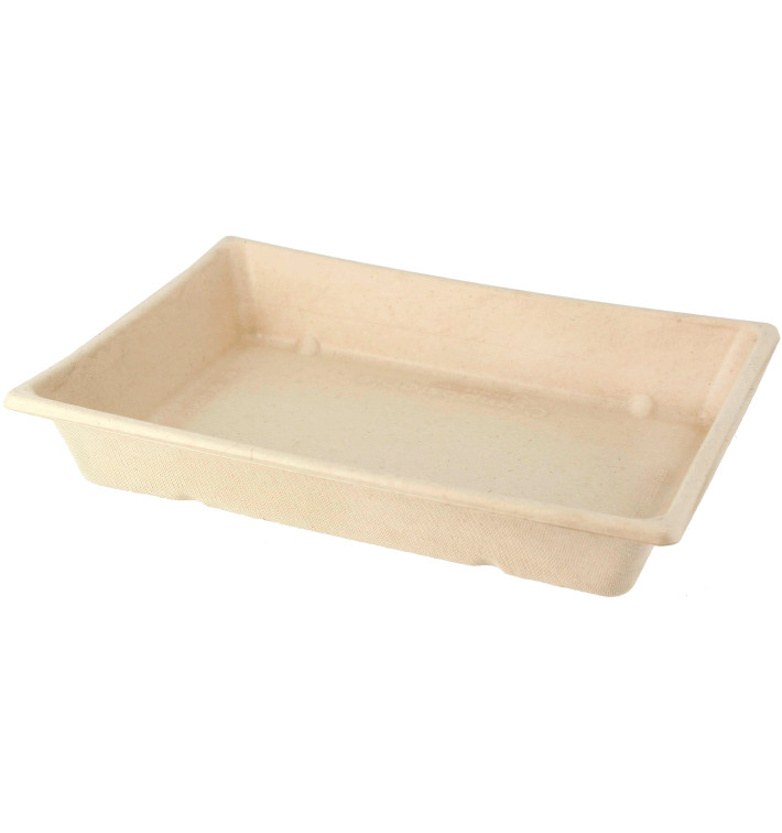 Sugarcane Tray 750ml 22x16x4cm (50 Units) 