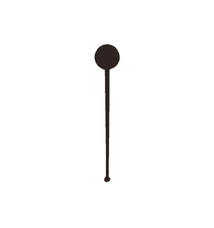 Plastic Stirrer PS Black 17,5cm 