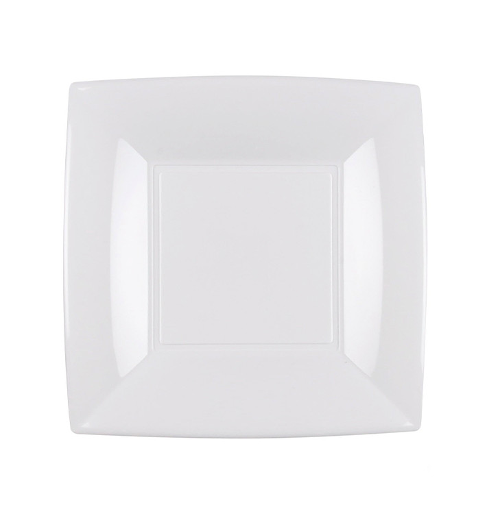 white square plates