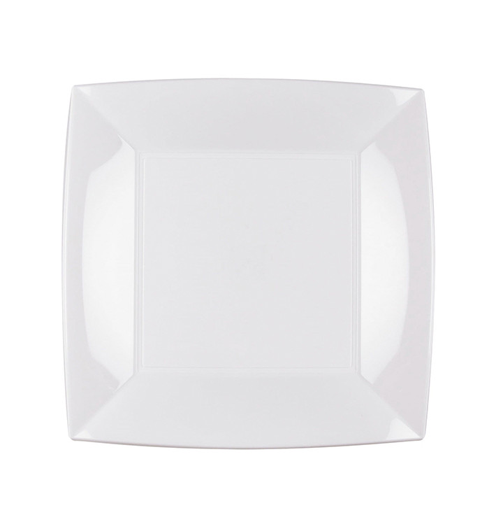 white square plates