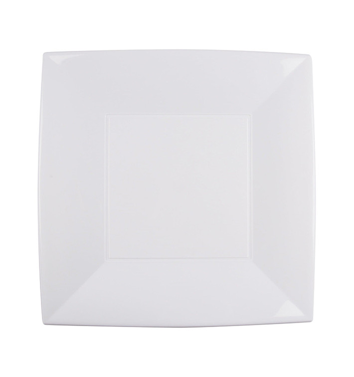 white square plates