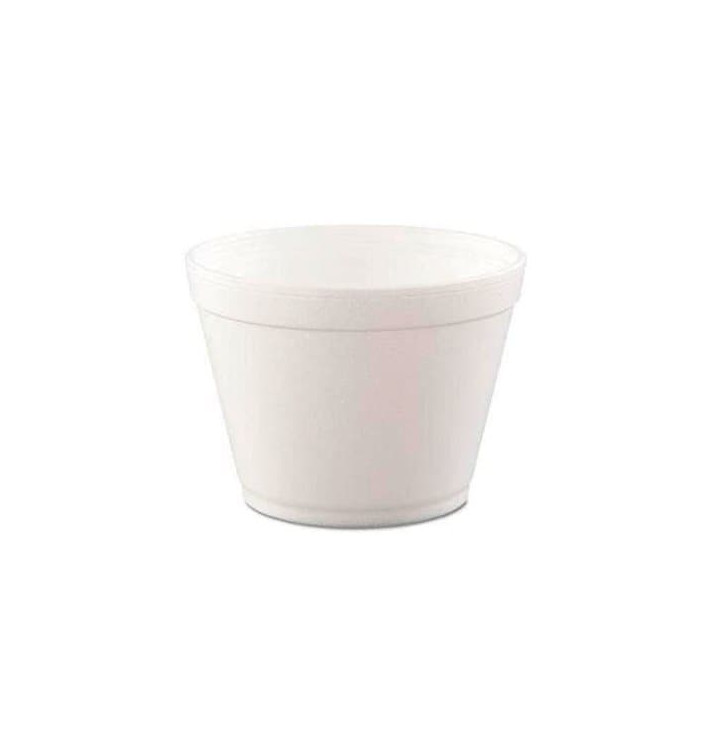 Foam Container White 16Oz/480ml Ø11cm (500 Units)