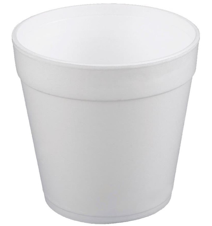 Foam Container White 32Oz/950ml Ø12,7cm (500 Units)