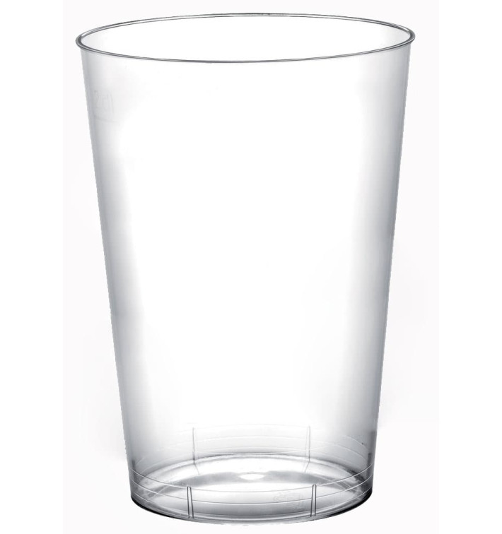 Plastic Cup PS "Moon" Clear 230ml (50 Units) 