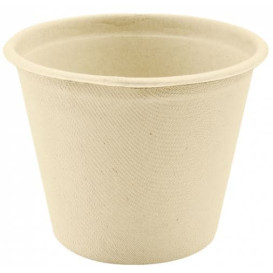 Sugarcane Container Natural Ø9,5cm 425ml (50 Units) 