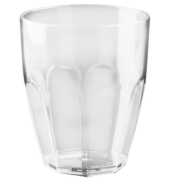 Plastic Glass SAN Reusable "Summer" Clear 355ml (1 Unit) 