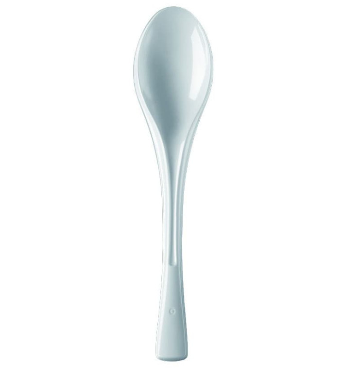 Plastic Spoon PS "Fly" White 14,5cm (50 Units) 