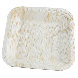 Palm Leaf Plate Square Shape 20x20cm (100 Units)