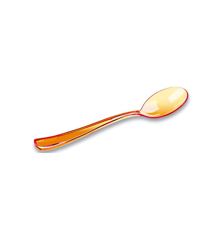 Plastic Spoon Premium Orange 16cm (180 Units)