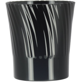 Plastic Tasting Cup Black 165ml (12 Uts)