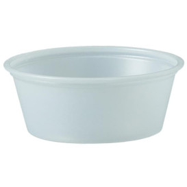 Plastic Souffle Cup PS Clear 44ml Ø6,6cm (250 Units)  