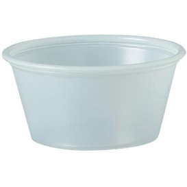 Plastic Souffle Cup PS Clear 60ml Ø6,6cm (250 Units)  