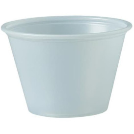 Plastic Souffle Cup PS Clear 75ml Ø6,6cm (250 Units)  