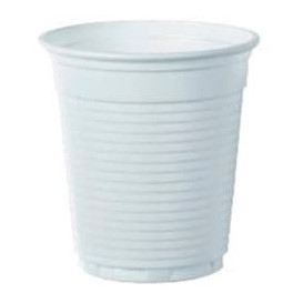 Plastic Cup PS Vending White 166ml Ø7,0cm (100 Units)  