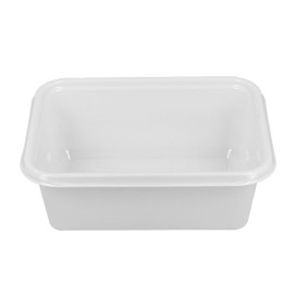 Plastic Tray White 12,7x9,1x4,2cm 300ml (1000 Units)