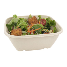 Sugarcane Bowl 1000ml 17x17x7cm (50 Units) 