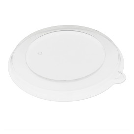 Plastic Lid PP Clear for Bowl 500ml Ø15cm (100 Units)  