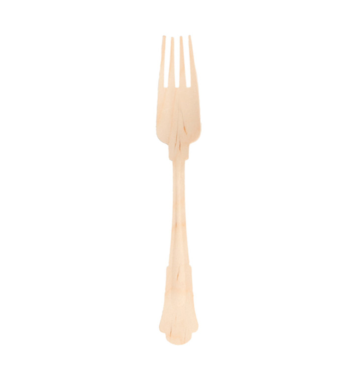 Wooden Fork "Classic" 20cm (500 Units)