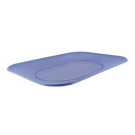 Plastic Tray Microwavable "X-Table" Violet 33x23cm (2 Units) 