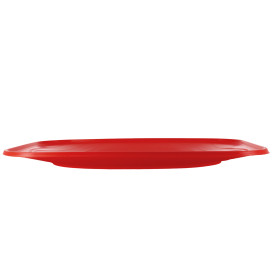 Plastic Tray Microwavable "X-Table" Red 33x23cm (2 Units) 