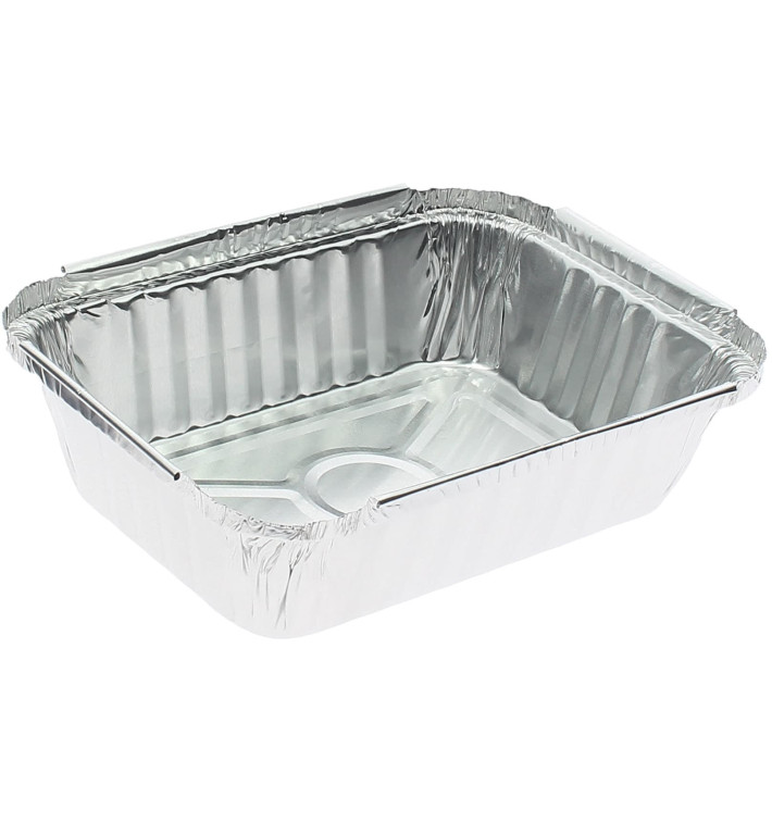 Foil Pan "3 Cannelloni" 360ml 15,6x11,6x3,5cm (100 Units)  