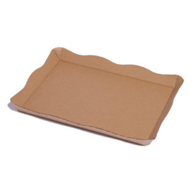 Cardboard Tray Fast Food Kraft (10 Units)