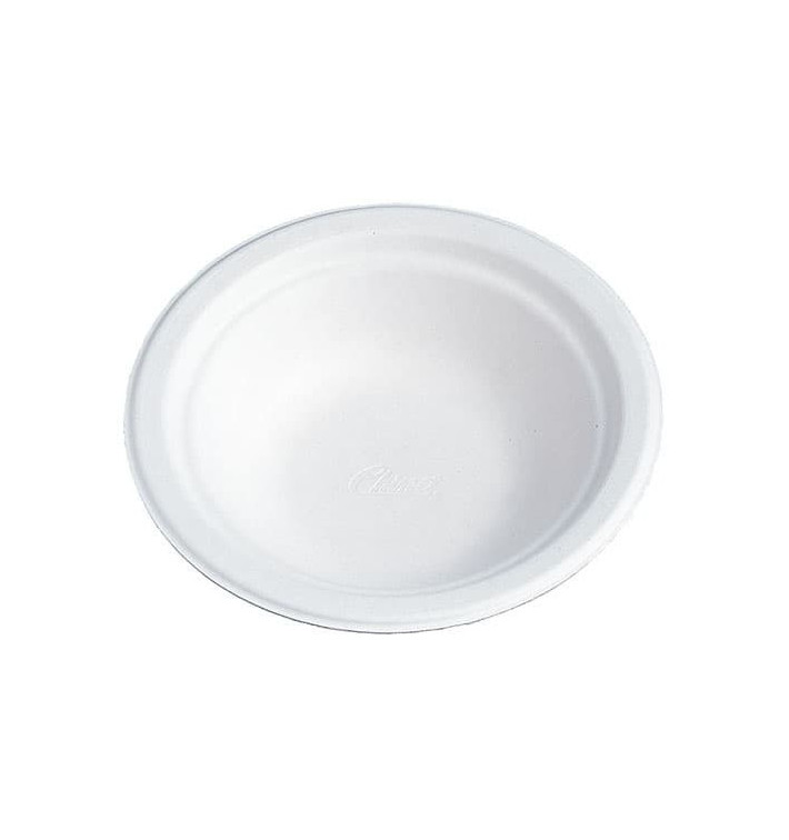 Molded Fiber Bowl "Chinet" White 265ml Ø13,8cm (100 Units)  