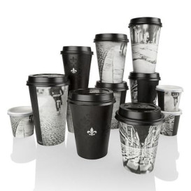 Paper Cup "Parisian" 6 Oz/180ml Ø7,9cm (50 Units) 