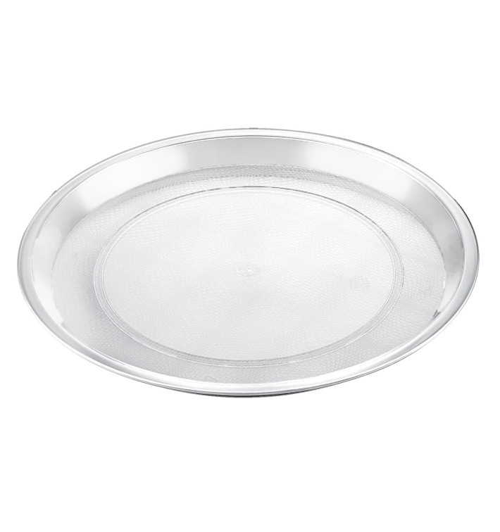 Plastic Tray Clear Ø32cm (25 Units)