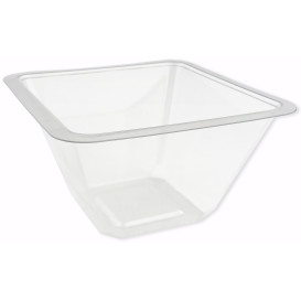 Plastic Bowl PET Heat sealable 375ml 12x12x7cm (600 Units)