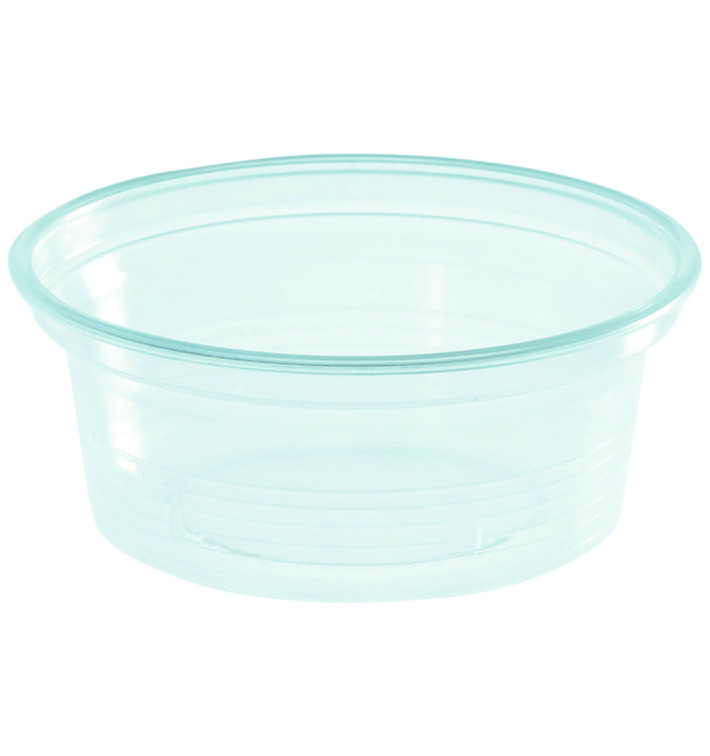 Plastic Souffle Cup PS Clear 50ml Ø7cm (50 Units) 