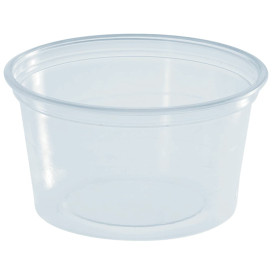 Plastic Souffle Cup PS Clear 80ml Ø7cm (100 Units)