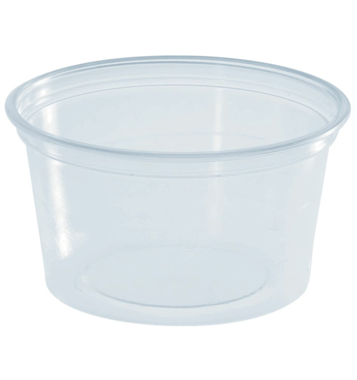 Plastic Souffle Cup PS Clear 80ml Ø7cm (3000 Units)