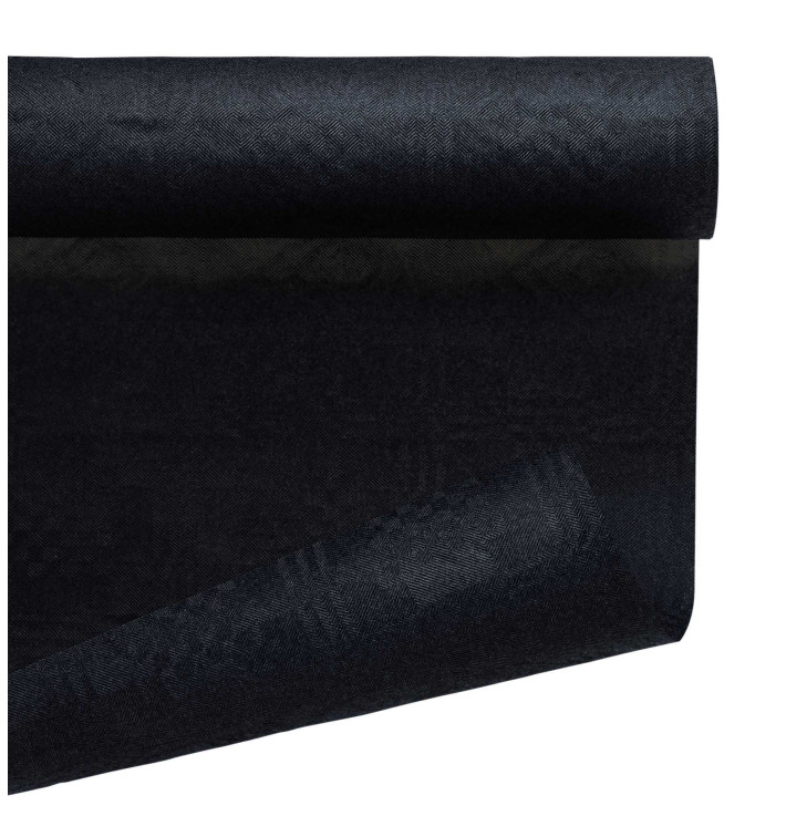 Paper Tablecloth Roll Black 1,2x7m  (1 Unit)