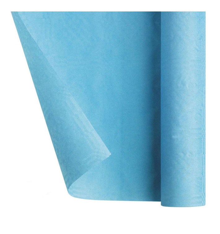 Paper Tablecloth Roll Light Blue 1,2x7m  (1 Unit)