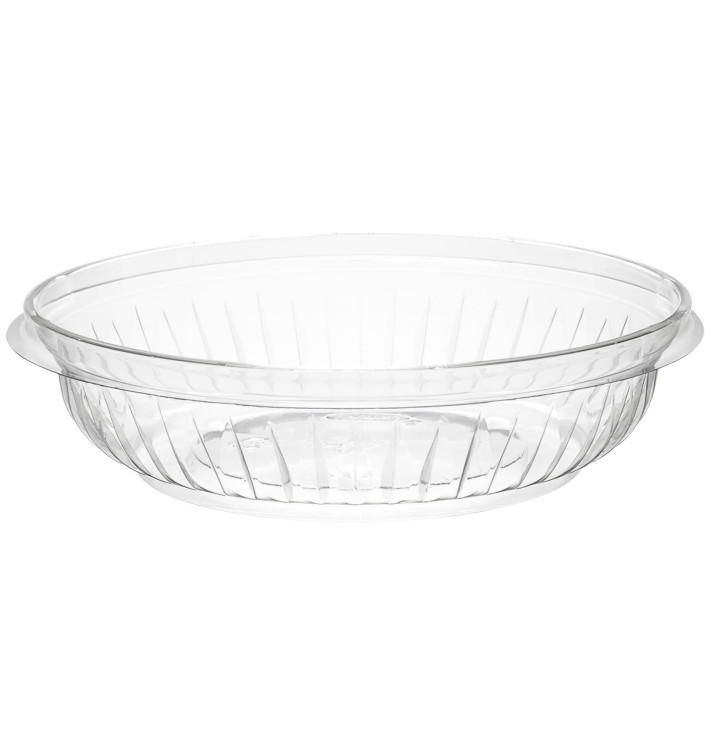 Transparent Pet Plastic Bowls With Lids, Plastic Salad Bowls