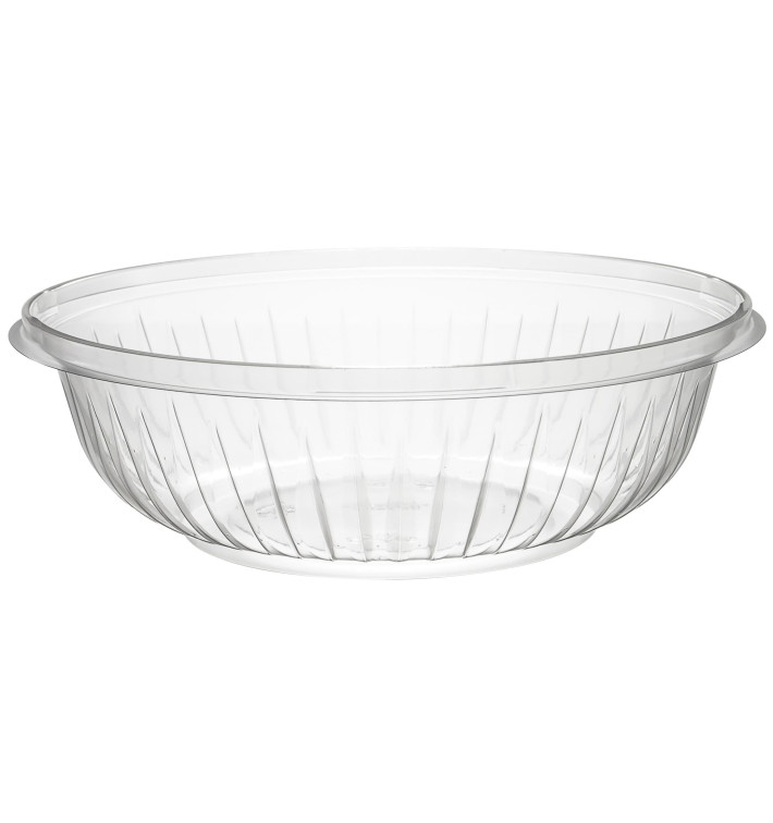 Plastic Salad Bowl PET "PresentaBowls" Clear 710ml Ø18,3cm (252 Units)