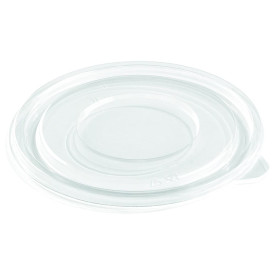 Plastic Lid for Bowl PET Flat Ø23cm (50 Units)