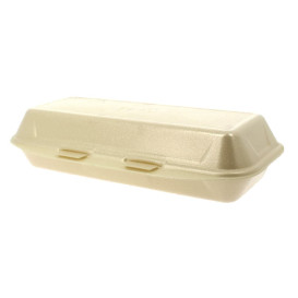 Foam Baguette / Panini Container 2,85x1,30x0,30cm (50 Units) 