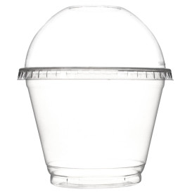 Plastic Dome Lid PET Closed 270ml Ø9,3cm (1000 Units)