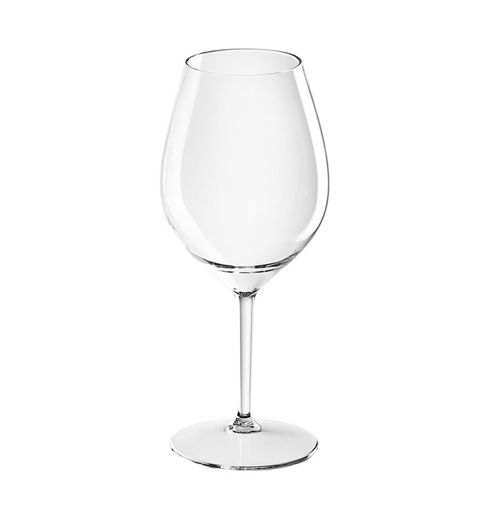 Reusable Plastic Glass Wine "Tritan" Clear 510ml (1 Unit) 