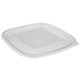 Plastic Lid PET for Plastic Bowl Flat 190x190mm (300 Units)