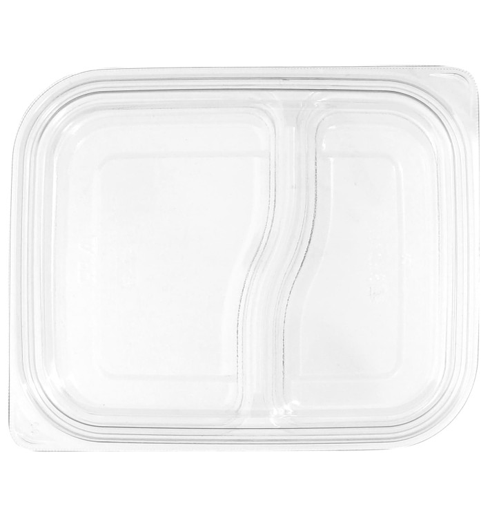 Plastic Lid for Deli Container PET Flat 18x15cm (75 Units)  