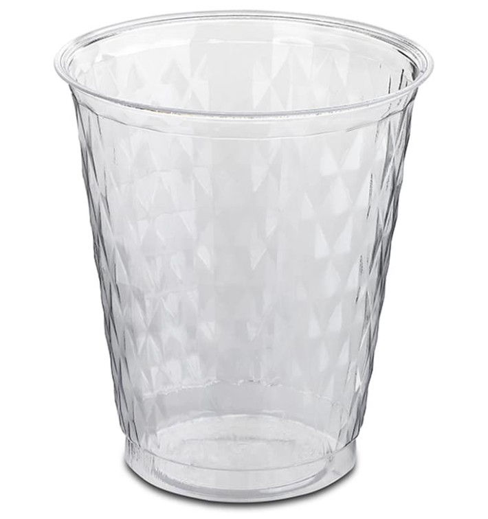 Plastic Cup PS Crystal "Ruby" 250ml (50 Units) 