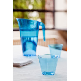 Plastic Jar PS Reusable Turquoise 1.500 ml  (1 Unit)