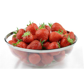 Plastic Bowl with Rim PS Crystal Hard 400ml Ø14cm (80 Units)