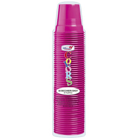 Plastic Shot PS Fuchsia 80ml Ø5,7cm (50 Units) 